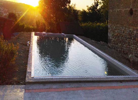 Création de piscine - Val-de-Virieu - N.P Maçonnerie