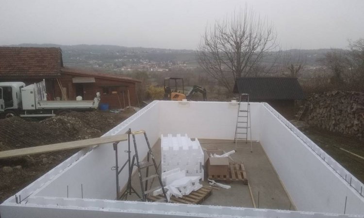 Création de piscine - Val-de-Virieu - N.P Maçonnerie