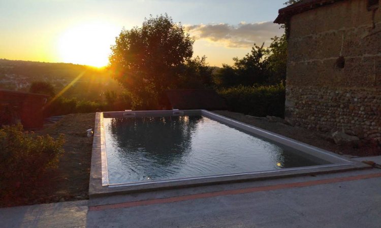 Création de piscine - Val-de-Virieu - N.P Maçonnerie