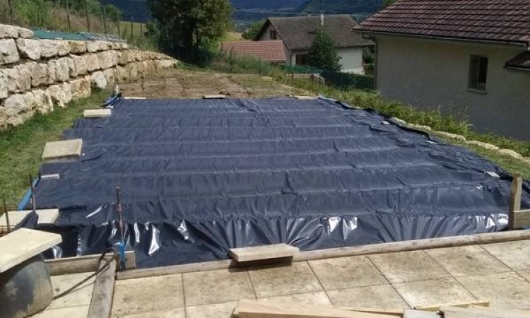 Création de piscine - Val-de-Virieu - N.P Maçonnerie