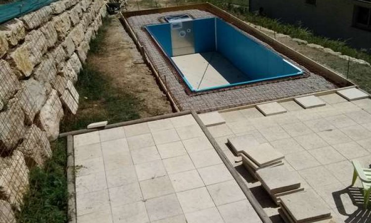 Création de piscine - Val-de-Virieu - N.P Maçonnerie