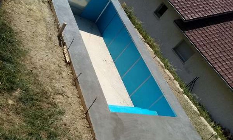 Création de piscine - Val-de-Virieu - N.P Maçonnerie