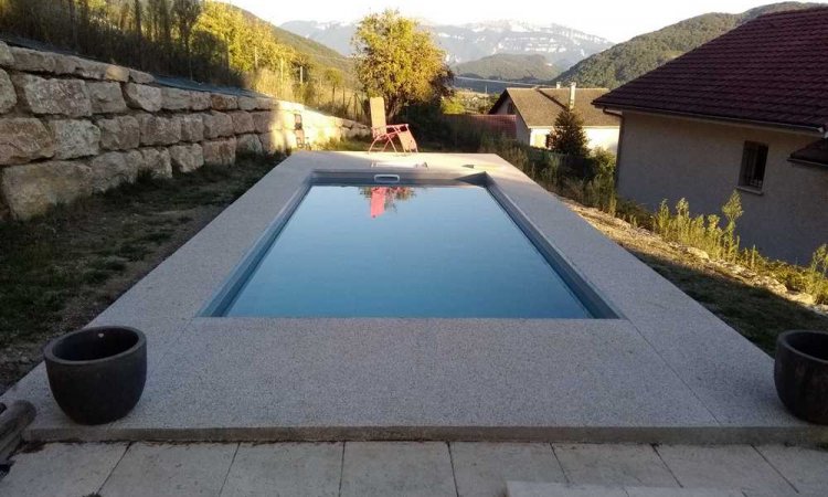Création de piscine - Val-de-Virieu - N.P Maçonnerie